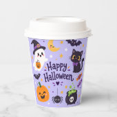 Buh Halloween Pappbecher (Vorderseite)
