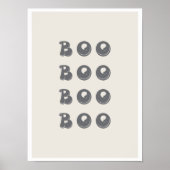 Buh! Halloween-Plakat Poster (Vorne)
