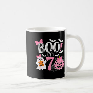 Buh ich bin sieben Gespenst Siebter 7. Geburtstag  Kaffeetasse
