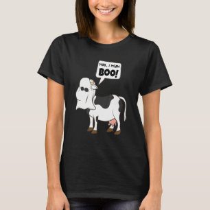 Buh Kuh Gespenst Kuh Muh Ich meine Buh Halloween F T-Shirt