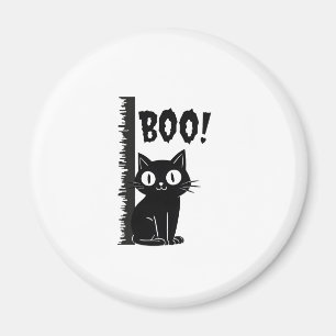 Buh! Lustige Versteck-Peekaboo-Grusel-Halloween-Ka Magnet