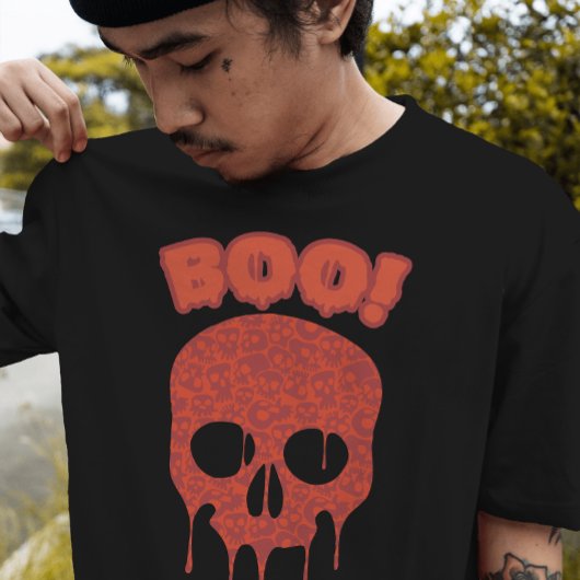 Buh! Schädel T-Shirt