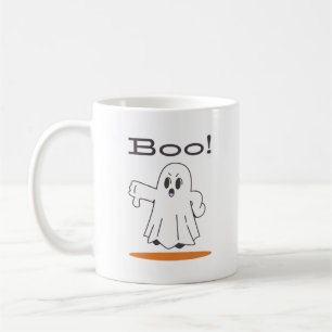 Buh! Süßer Geist Lustiger Halloween Klassiker Tass Kaffeetasse