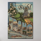 Buhl, IdahoLarge Letter ScenesBuhl, ID Poster (Vorne)