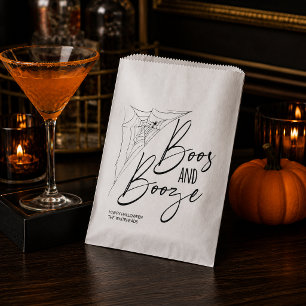 Buhmann und Schnaps Spinnennetz Halloween Geschenktütchen
