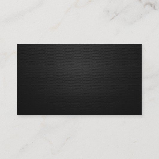 Bühne-Akteur - Eleganter schwarzer QR-Code Visitenkarte (Rückseite)