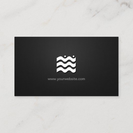 Bühne-Akteur - Premium Changer-Symbol Visitenkarte (Rückseite)