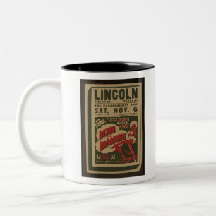 Bühne-Amerika-beste-musikalisch-revue- Zweifarbige Tasse