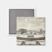 Bühne auf dem großen Teich, die Magnet (Vorderseite/Rückseite)