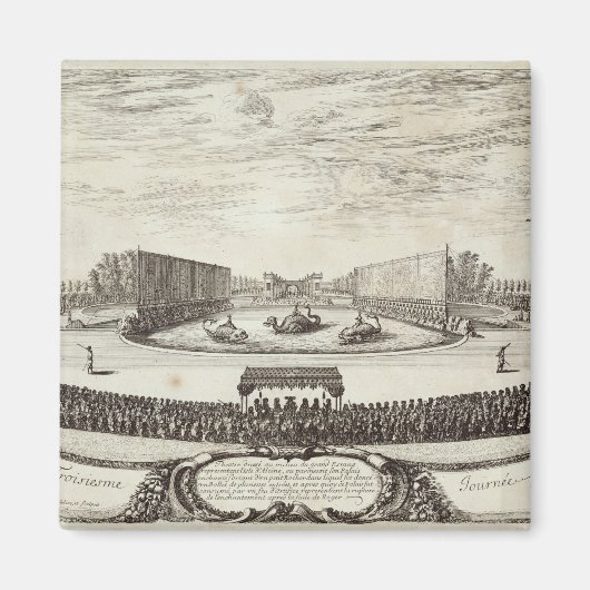 Bühne auf dem großen Teich, die Magnet (Vorne)