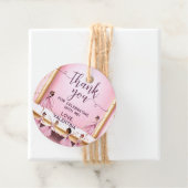 Bühne Ballerina Danke Geschenkanhänger (Beispiel)