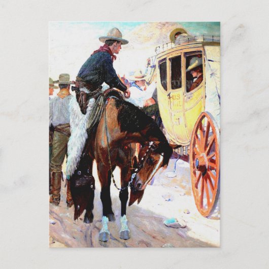 Bühne Coach Postkarte (Vorderseite)