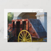 Bühne Coach Postkarte (Vorne/Hinten)