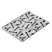 Bühne-Crew bearbeitet Notizbuch Notizblock (Linke Seite)