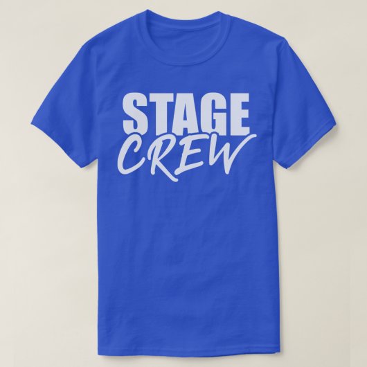 Bühne Crew T-Shirt (Design vorne)