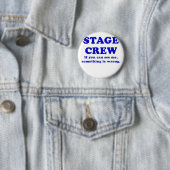 Bühne-Crew, wenn Sie mich sehen können etwas, ist Button (Beispiel)