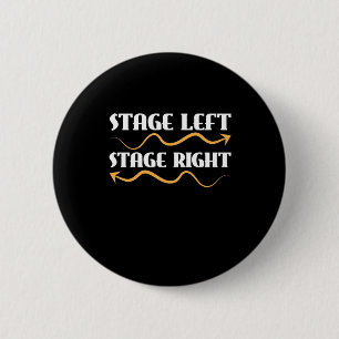 Bühne des Akteurs Verlassen Bühne Recht Button