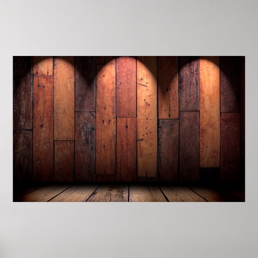 Bühne des grafischen Hintergrundes Poster (Vorne)