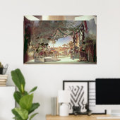 Bühne des Opernmodells "Die Meistersinger" Poster (Heimbüro)