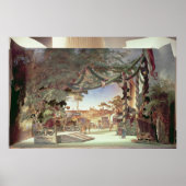 Bühne des Opernmodells "Die Meistersinger" Poster (Vorne)