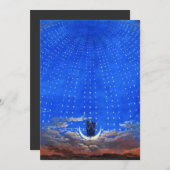 Bühne-Design für Mozarts Opernmagie Einladung (Vorne/Hinten)