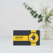 Bühne Director Business Card Visitenkarte (Stehend Vorderseite)