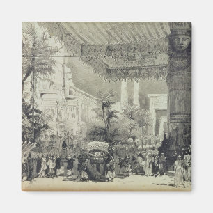 Bühne-Entwurf für die Schlussakte Magnet