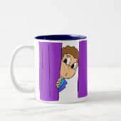 Bühne Fright Zweifarbige Tasse (Links)