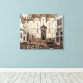 Bühne für Boris Godunov Leinwanddruck (Insitu (Holzboden))