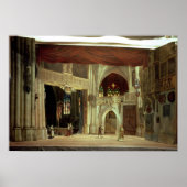 Bühne für die Oper Poster (Vorne)