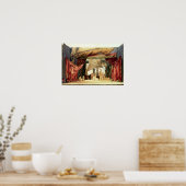 Bühne für die Oper "Tristan and Isolde" Poster (Küche)