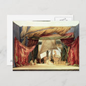 Bühne für die Oper "Tristan and Isolde" Postkarte (Vorne/Hinten)