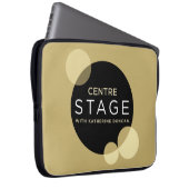 Bühne im Zentrum Laptopschutzhülle (Vorne Rechts)