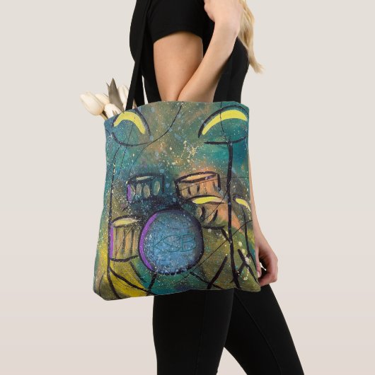 Bühne ist bereit Tote Tasche (Von Nahem)