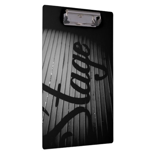 "Bühne" Klemmbrett (Rechts)