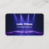 Bühne Lighting Visitenkarte (Vorderseite)