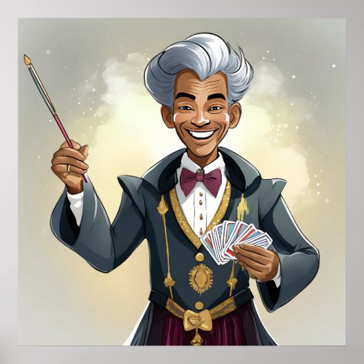 Bühne Magician Poster (Vorne)