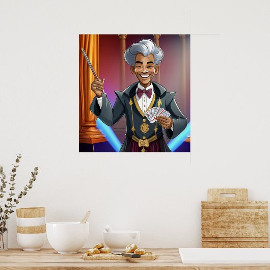 Bühne Magician Poster (Küche)