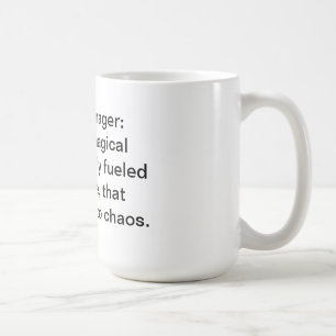 Bühne-Manager-Definitions-Tasse Kaffeetasse