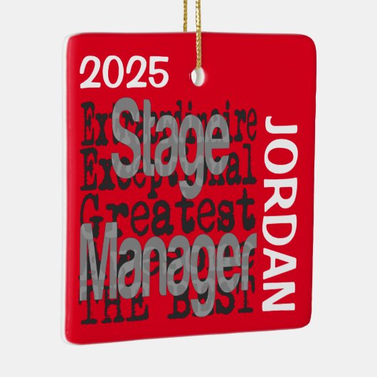 Bühne Manager Extraordinaire CUSTOM Keramikornament (Rechts)