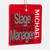 Bühne Manager Extraordinaire CUSTOM Keramikornament (Rechts)