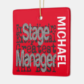 Bühne Manager Extraordinaire CUSTOM Keramikornament (Links)