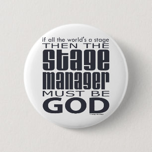 Bühne-Manager-Gott Button