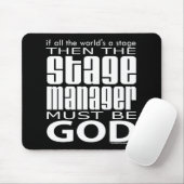 Bühne-Manager-Gott Mousepad (Mit Mouse)