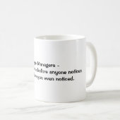 Bühne-Manager - Lösen von Problemen Kaffeetasse (VorderseiteRechts)