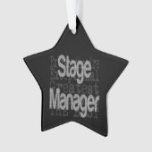 Bühne Manager Ornament (Vorderseite)