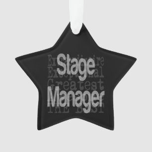 Bühne Manager Ornament