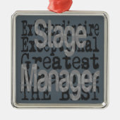 Bühne Manager Ornament Aus Metall (Vorne)
