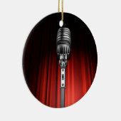 Bühne Mikrofon Keramik Ornament (Rechts)