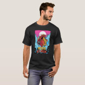 Bühne Otaku Vaporwave T-Shirt (Vorne ganz)